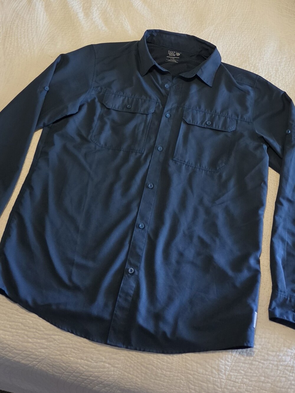 Mountain Hardwear Canyon Long-Sleeve Shirt, Saze Large